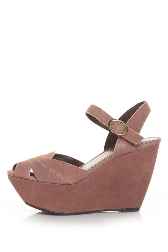 chinese laundry peep toe wedges