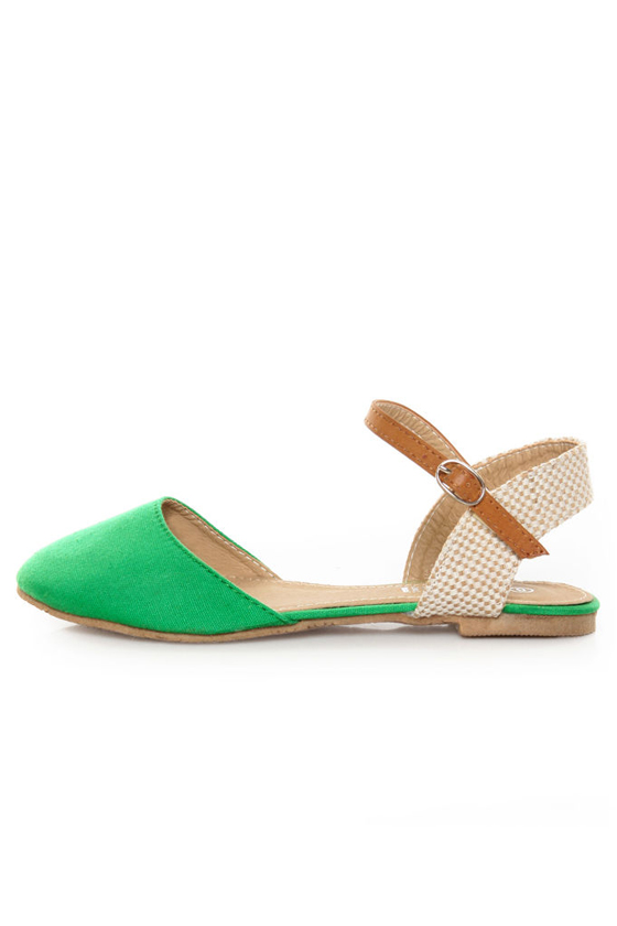 Code VIII Ava 2 Green Split Upper Flats