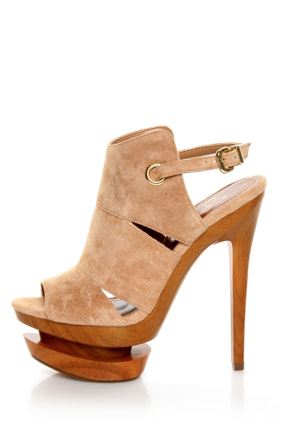 Jessica Simpson Cat Camel Suede 