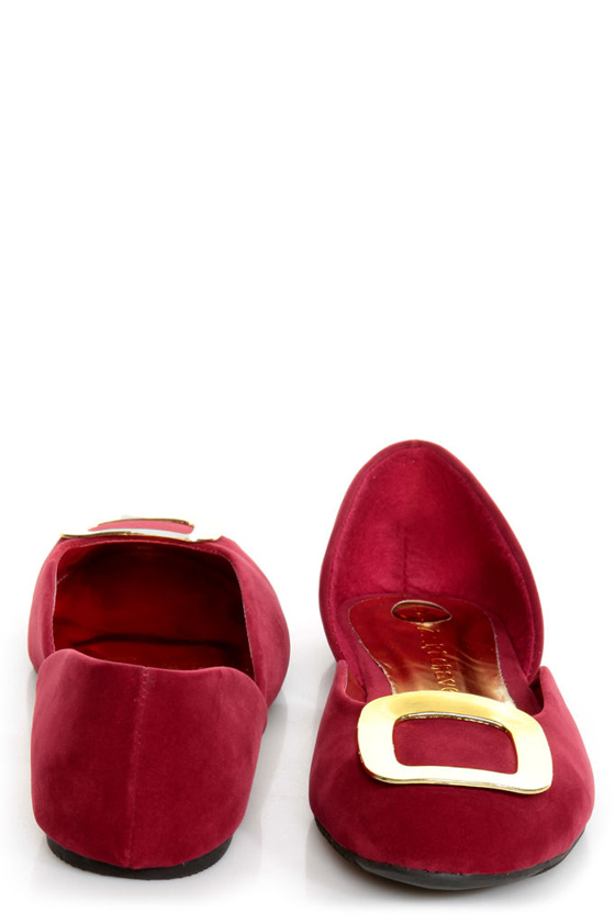 Kierra 2 Red Buckle D\\\\\\\'Orsay Flats