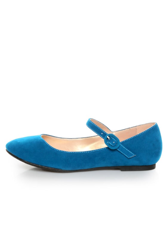 teal mary janes