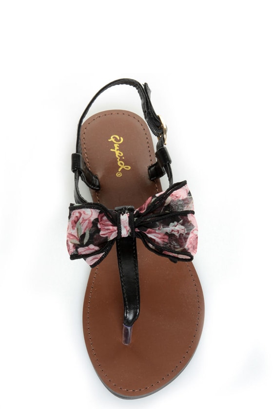 qupid thong sandals