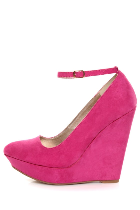 pointy wedge heels