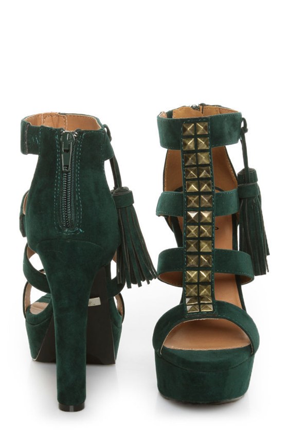tassel heels