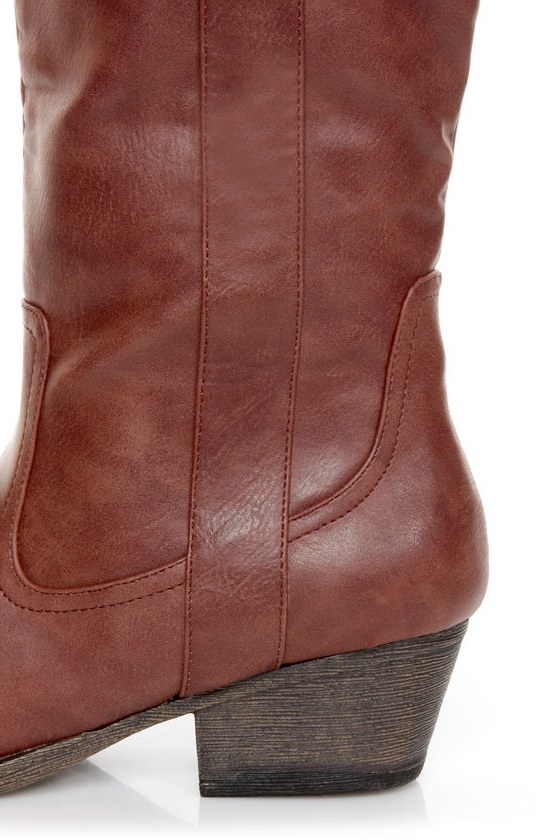 trevor boots in ivory leather