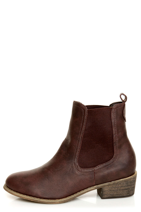 Yoki Chelsea 06 Brown Chelsea Boots