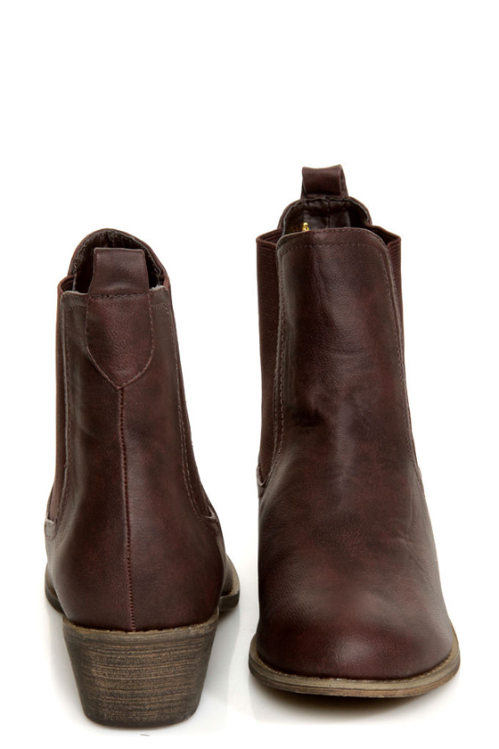 Yoki Chelsea 06 Brown Chelsea Boots