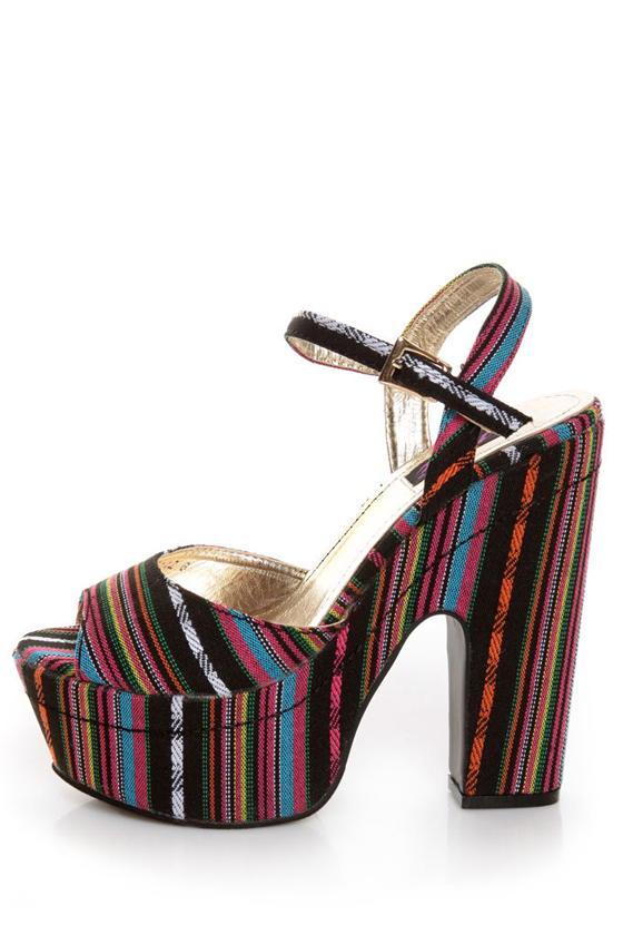 Yoki Kelly 12 Black Guatemala Striped 