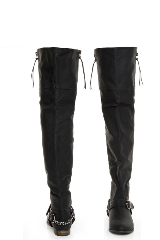 Yoki Wind Black OTK Motorcycle Boots