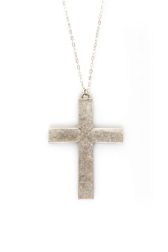 Necessary Medieval Cross Necklace