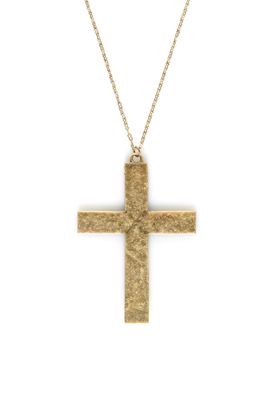 Necessary Medieval Cross Necklace