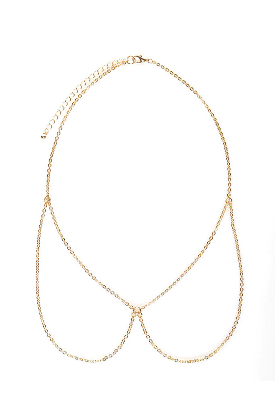 Phantom Collar Gold Chain Necklace