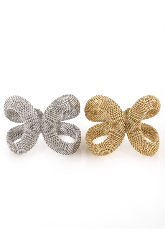 Kissing Coils Cuff Bracelet