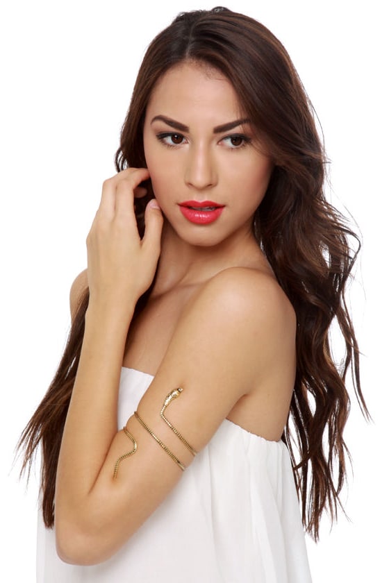 upper arm snake bracelet