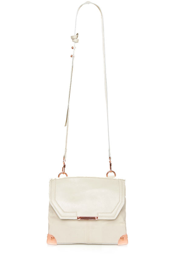 New Digs Ivory Purse