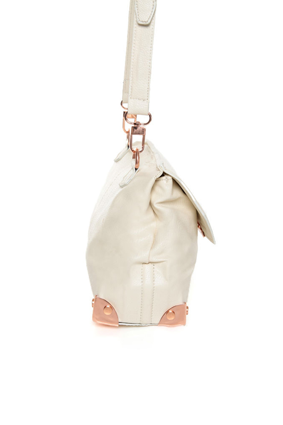New Digs Ivory Purse