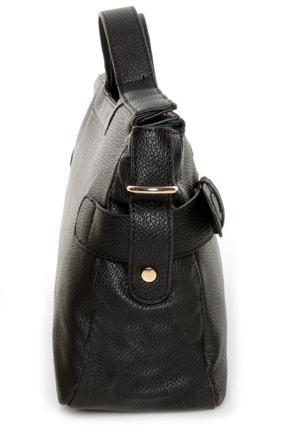 Chic Black Purse - Structured Handbag - Cross-Body Handbag - $38.00 - Lulus
