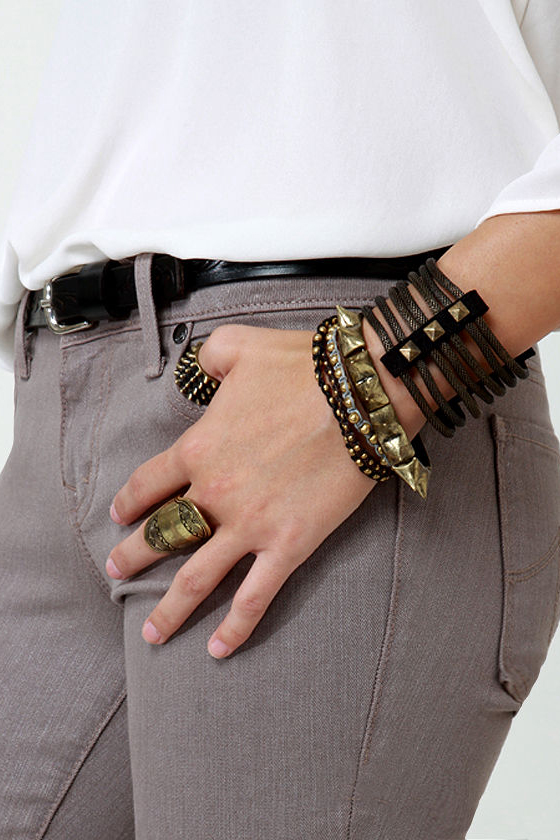 Wardrobe Warrior Studded Cuff