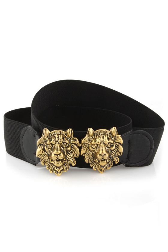 Little Lion Woman Black Belt