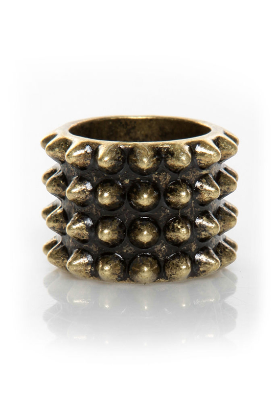 Bowser Gold Spike Ring