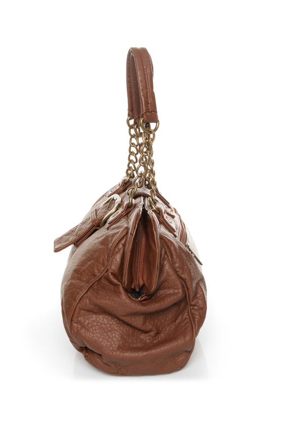 Hurley Arlington Brown Vegan Leather Purse