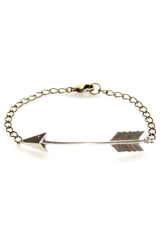 I Adorn U Silver Arrow Bracelet