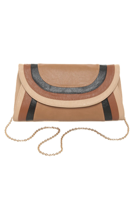 Terrace Gardens Brown Clutch