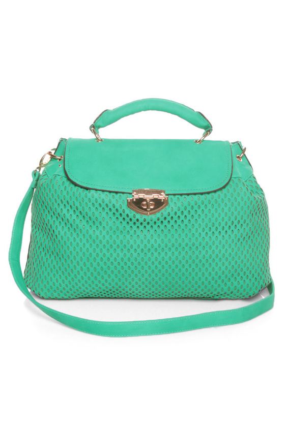 Mermaid Cove Aqua Handbag by Urban Expressions