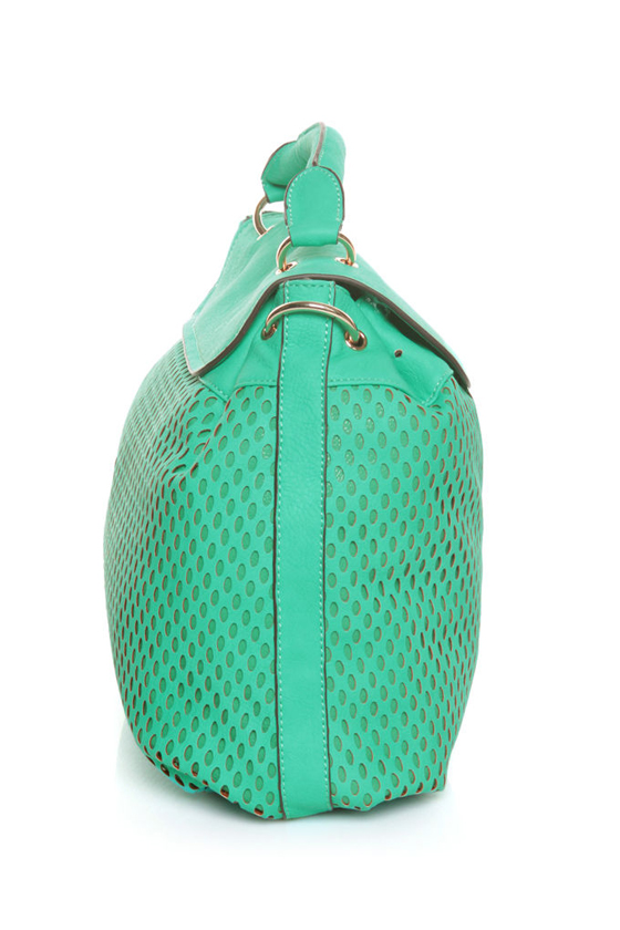 Mermaid Cove Aqua Handbag by Urban Expressions
