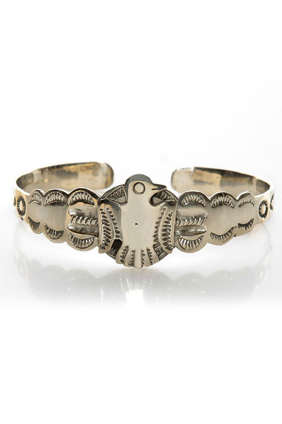 Jen\\\\\\\\\\\\\\\'s Pirate Booty Spirit Animal Silver Clutch Bracelet