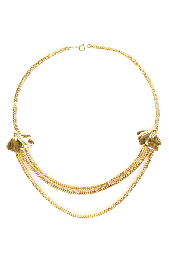 Meadowsweet Gold Necklace