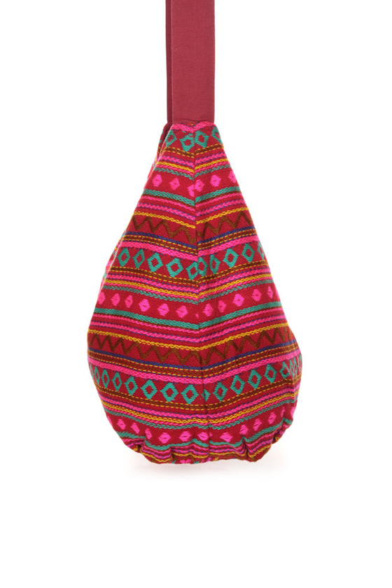 O'Neill Sancho Woven Red Hobo Bag