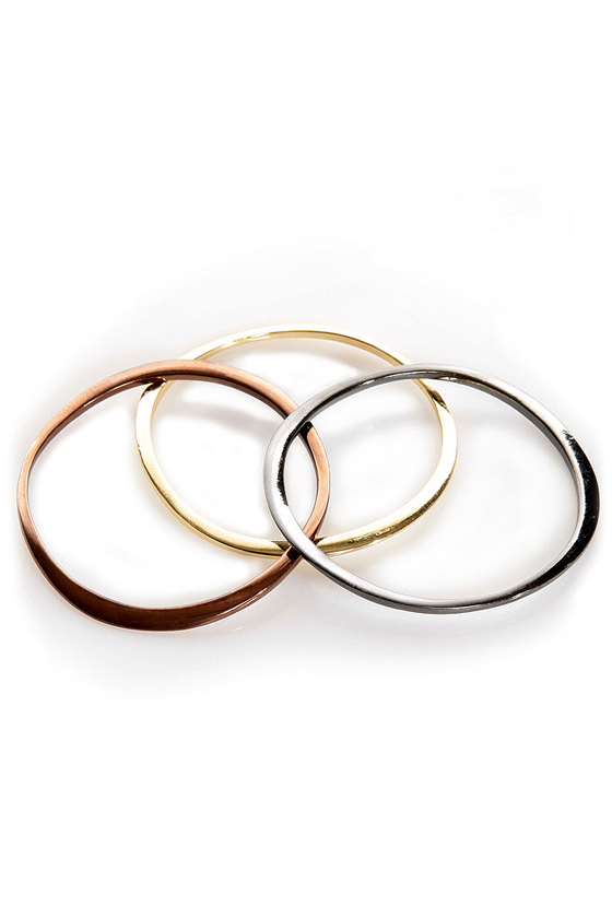 Urban Arm-er Multi Bronze Bangle Set