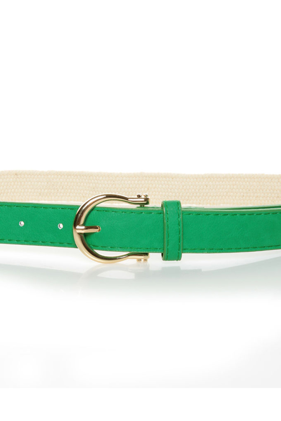 Yacht Rock Woven Green Belt