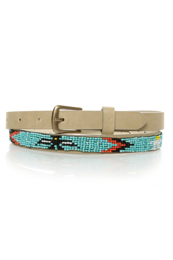 History Museum Beaded Belt