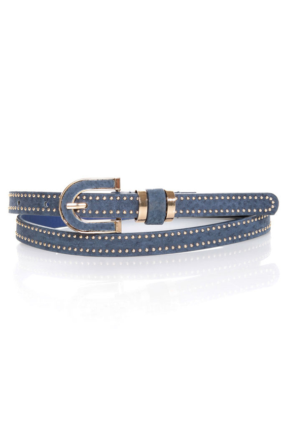 Dallas Darling Studded Suede Belt