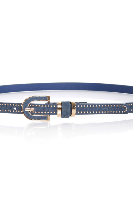 Dallas Darling Studded Suede Belt