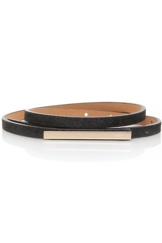 Skinny Mini Black Belt
