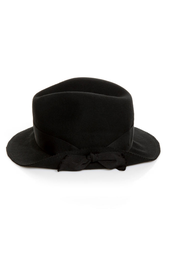 San Diego Hat Co. Idlewild Black Fedora