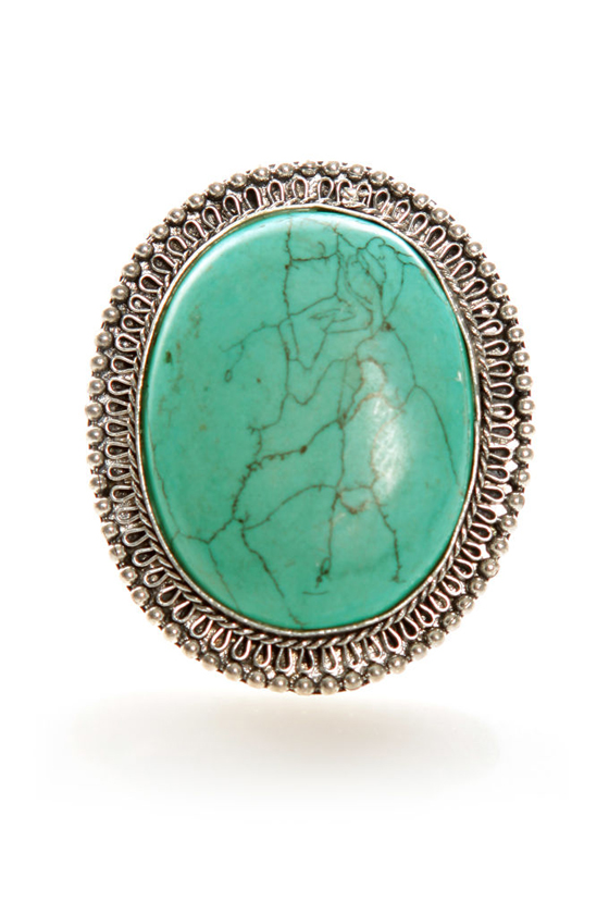 Oak Creek Canyon Turquoise Ring