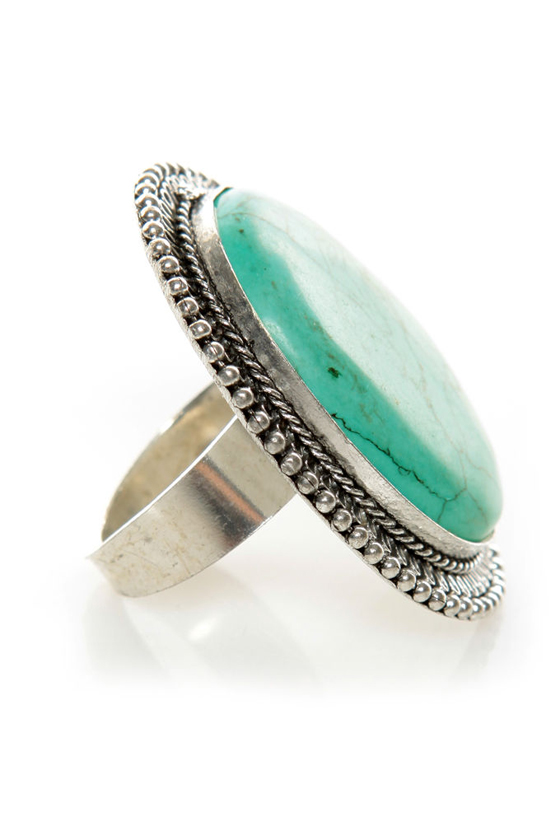 Oak Creek Canyon Turquoise Ring