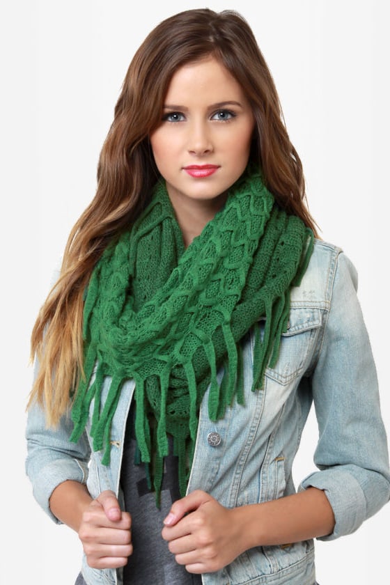 lipsy green scarf