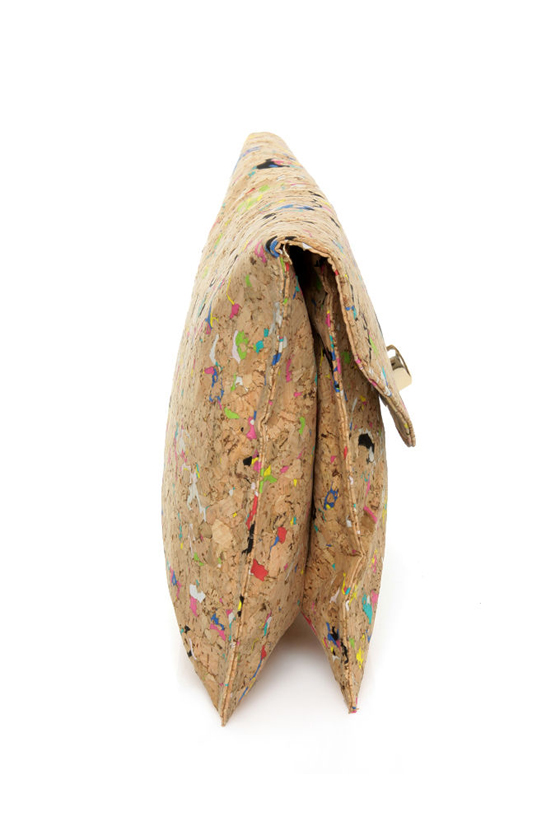 Pollock Pouch Multi Cork Clutch