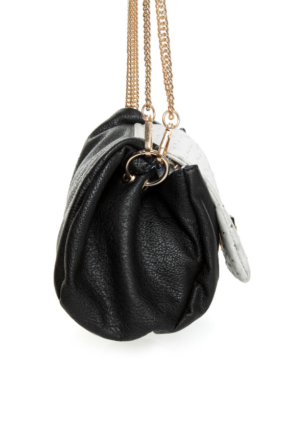 Holy Tuxedo Black Vegan Purse