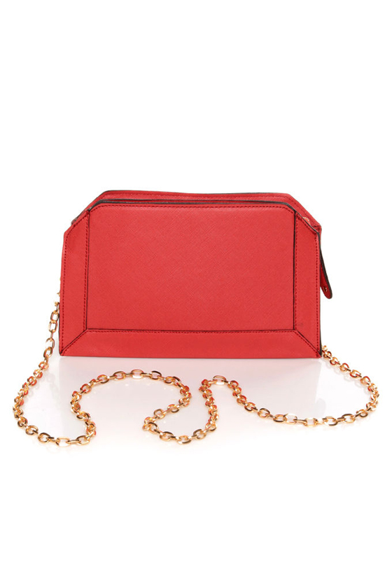 Strut-cture Your Stuff Red Clutch