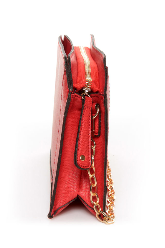 Strut-cture Your Stuff Red Clutch