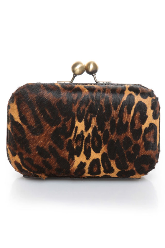 Chic 7 Animal Print Clutch
