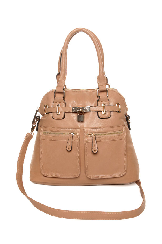 Turnkey Beige Handbag
