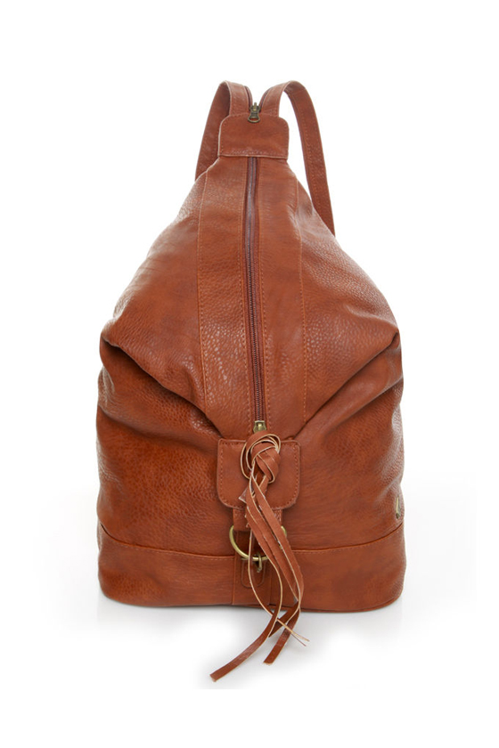 brown leather backpack for sale Weekend Max Mara | Woman - Cotton and turning your everyday carry into a lifetime companion Leather Backpack Brown | KYLO,