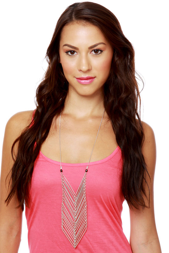 Zad Shield Armor Silver Necklace